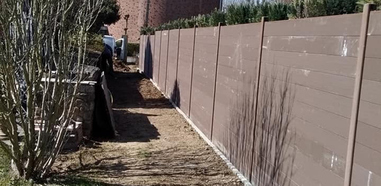 Photo d'une palissade